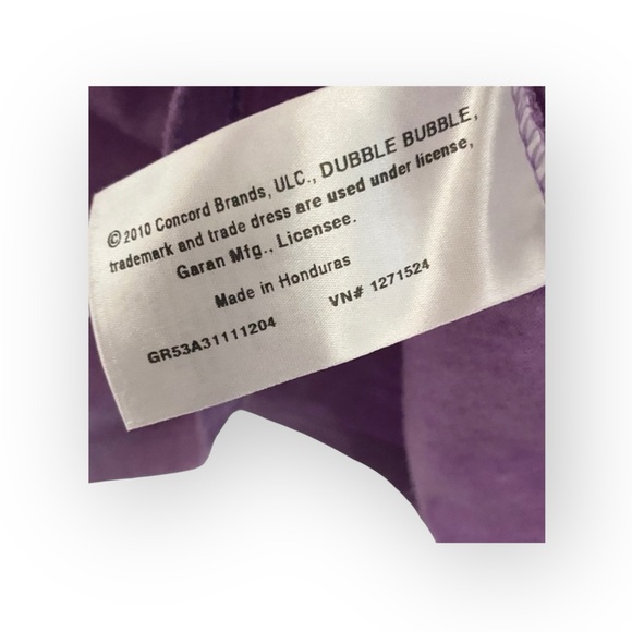 new Garan-Tees  Girls Dubble Bubble Glitter Tee  Lavender  Girls Large 10 12 - Picture 11 of 16